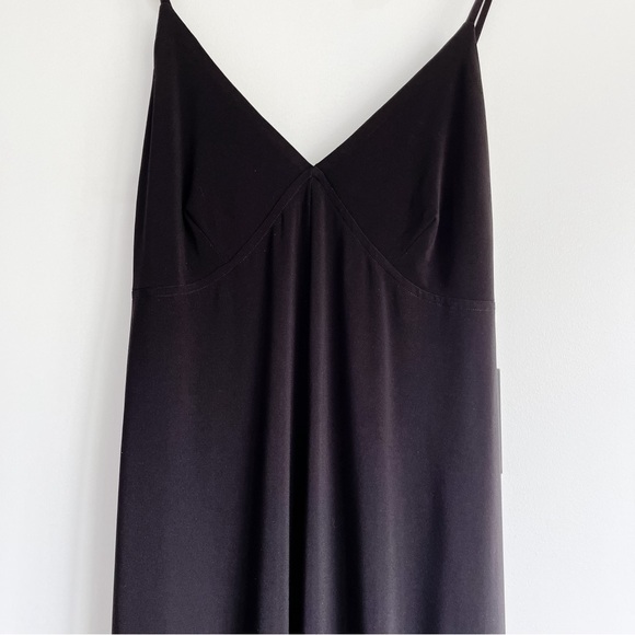 Norma Kamali Women’s Slip Jog Jumpsuit in Black Large - Picture 5 of 11